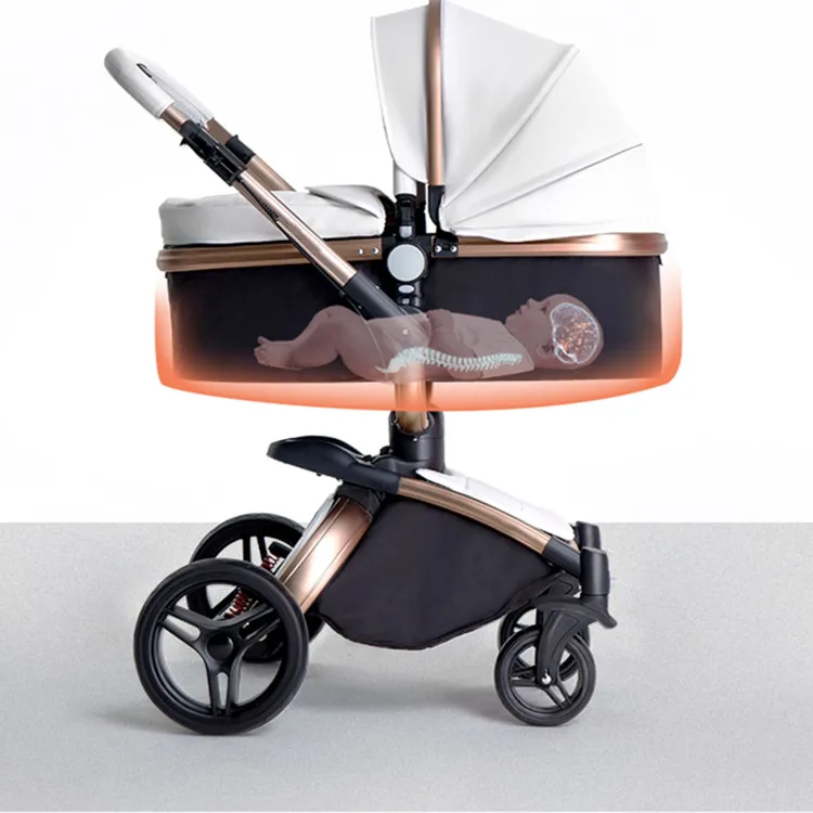 2022 Hot Mon Luxury 4 In 1 Baby Stroller, 2022 Cheap High Landscape 3 In 1 Baby Pushchair, Buy Portable Foldable Baby Carriage