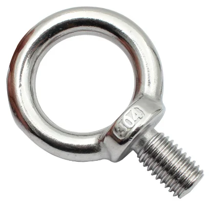 Polished Stainless Steel Eye Bolts Screw Hook Marine Hardware Towing Gate-Durable Lift Towing Solution Various Options