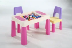 Hot Selling Cheap Custom Kids Block Building Table And Chair Set