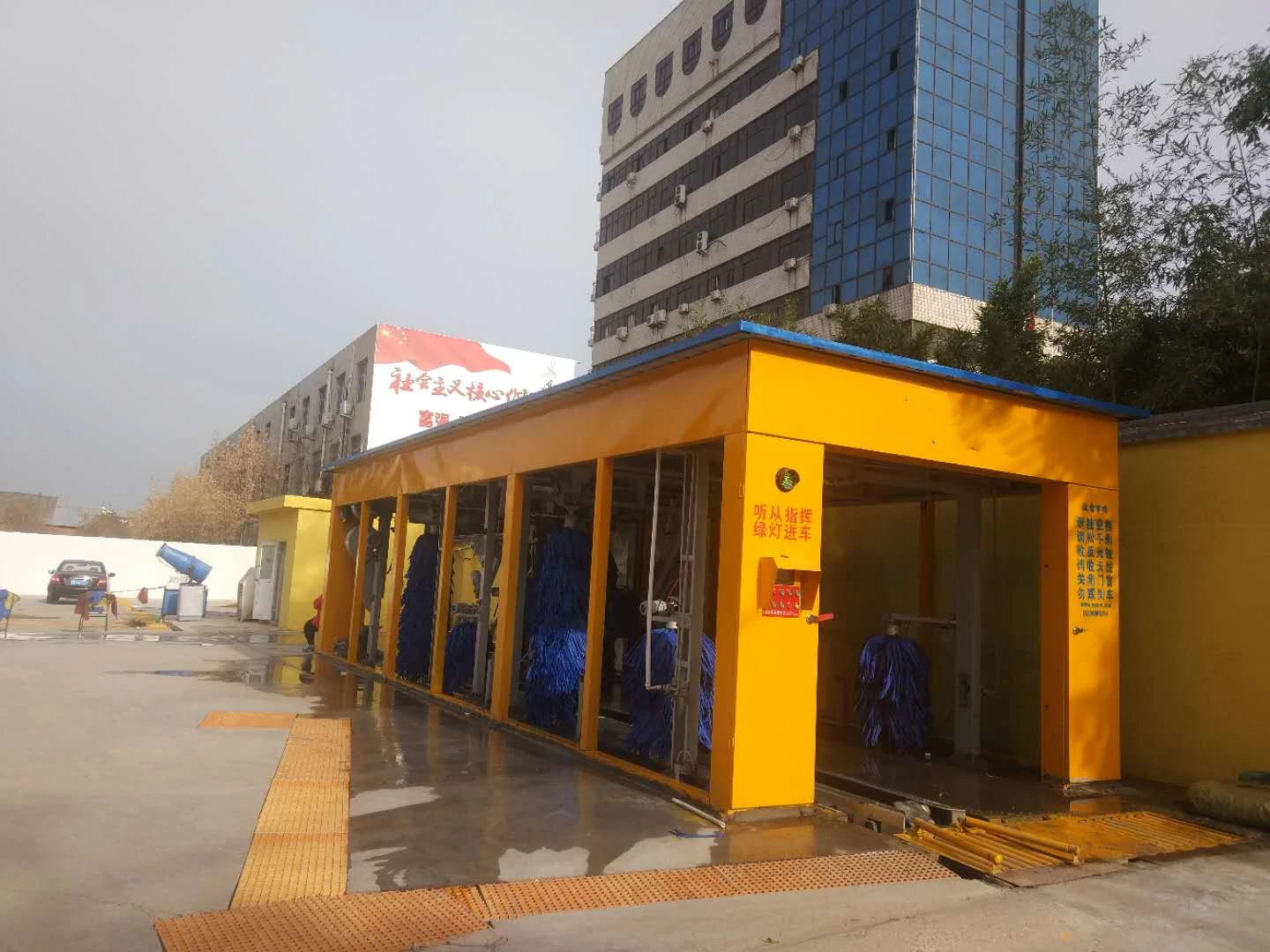 T11 Tunnel car washing machine/tunnel cleaning machine/car mat cleaning machine 11brushes