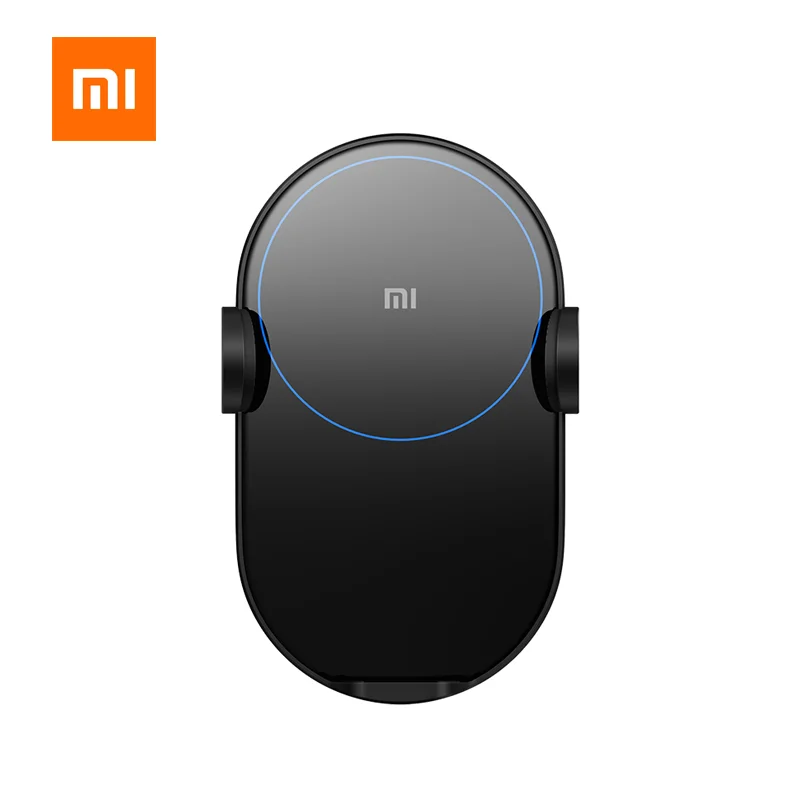 Оригинальное беспроводное автомобильное зарядное устройство Xiaomi Mi 20 Вт с умным инфракрасным датчиком для быстрой зарядки автомобильный