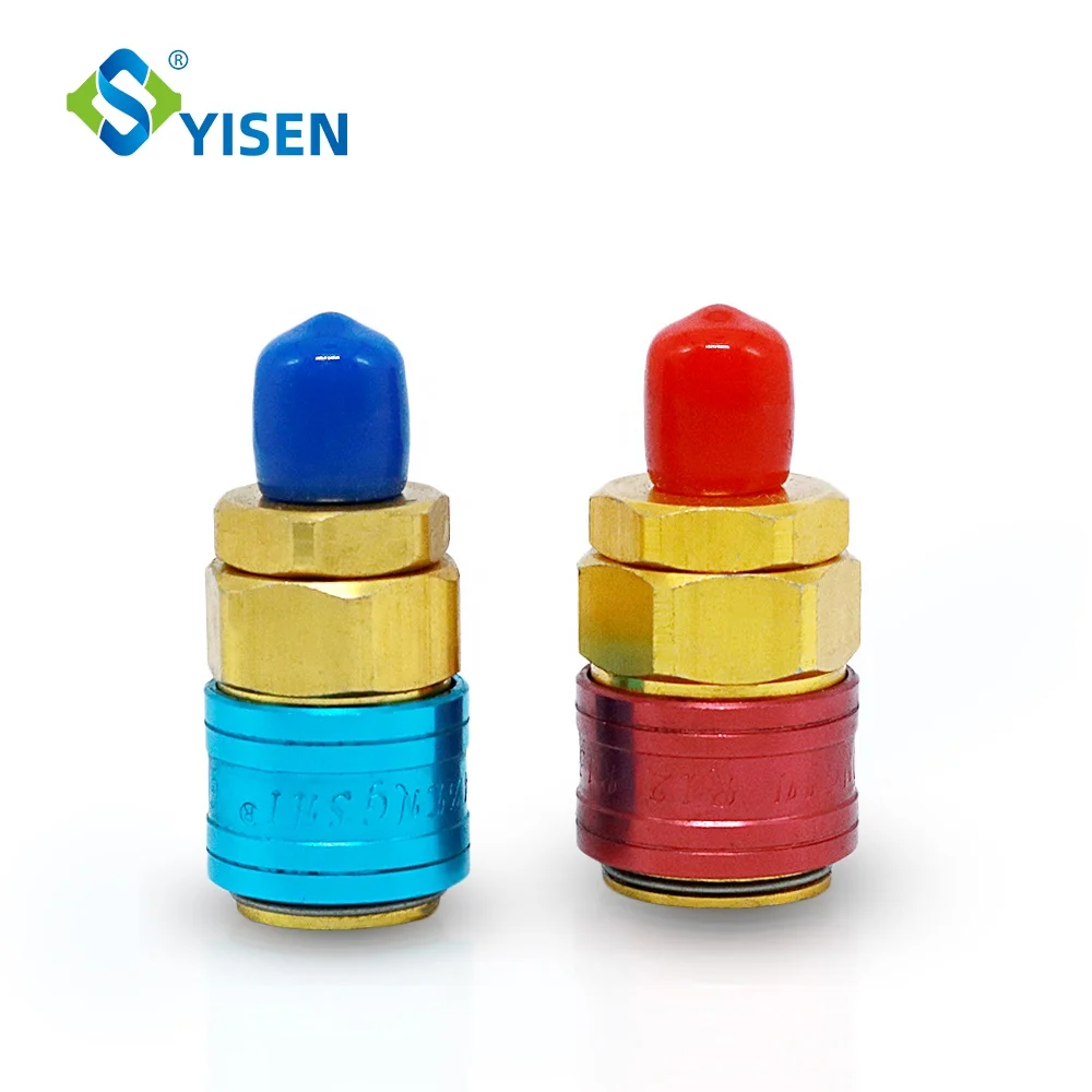 R134a hi/low переходник из алюминия