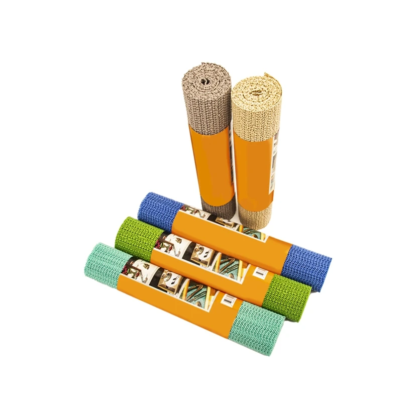 Trend New Products Washable anti-fouling environmental protection memory foam mesh color non-slip PVC Shelf Liner