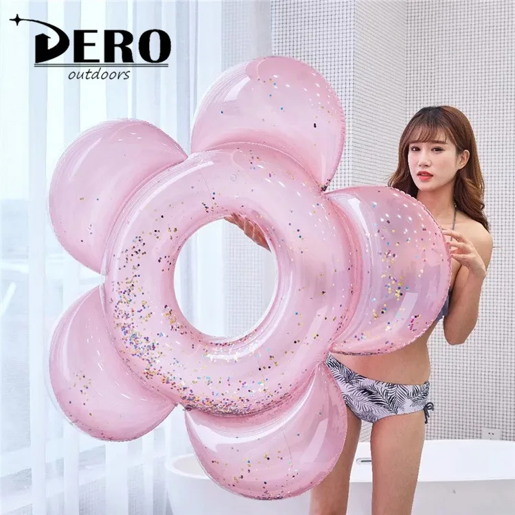 
Pontoon Customized Water Swimming Pool Inflatable Party Boat Rafts Island Floats Inflatable Pink Flamingo 