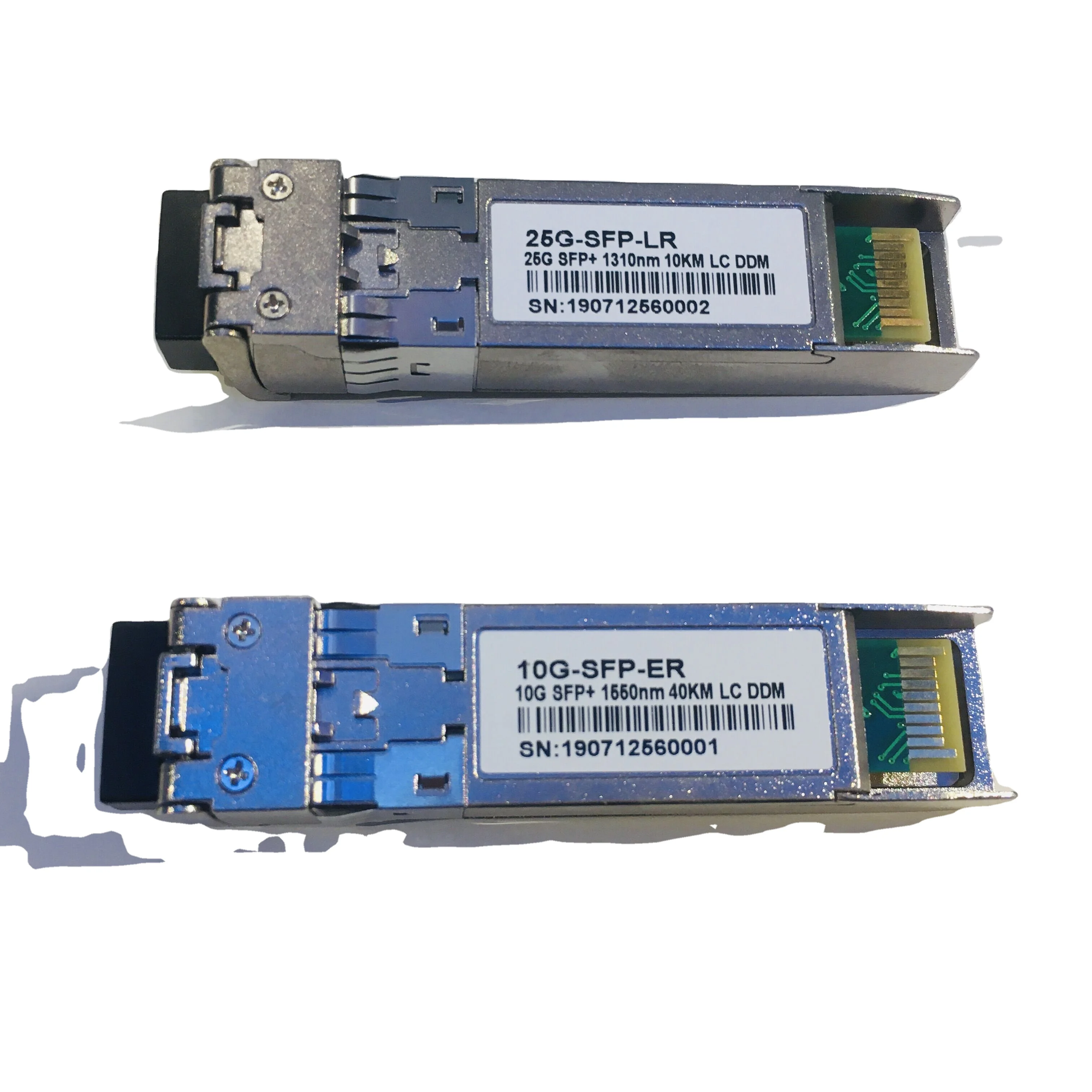 Модуль приемопередатчика SFP QSFP 10G 25G 40G LC SC Dual Fiber 1550nm 10 40 60 80 100 km