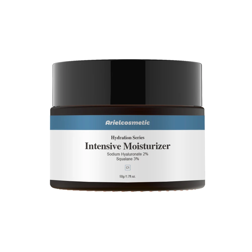 OEM/ODM Private Label 50ml Sodium Hyaluronate 2% Squalane 3% Facial Cream