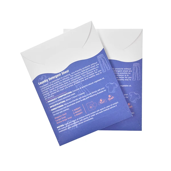 Biodegradable Manufacturing Plant Based Laundry Detergent Sheets