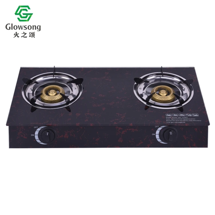 
Promotional Top Quality Top Table Tempered Glass Gas Stove 