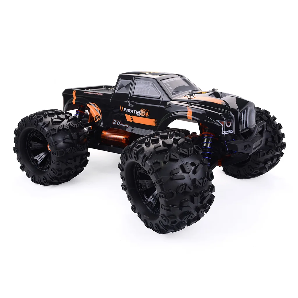 Новый гоночный автомобиль ZD MT8 RC Pirates3 2 4 г 1/8 4WD бесщеточный большой размер 90 км/ч скоростной игрушки из сплава Электрический монстр грузовик подарки
