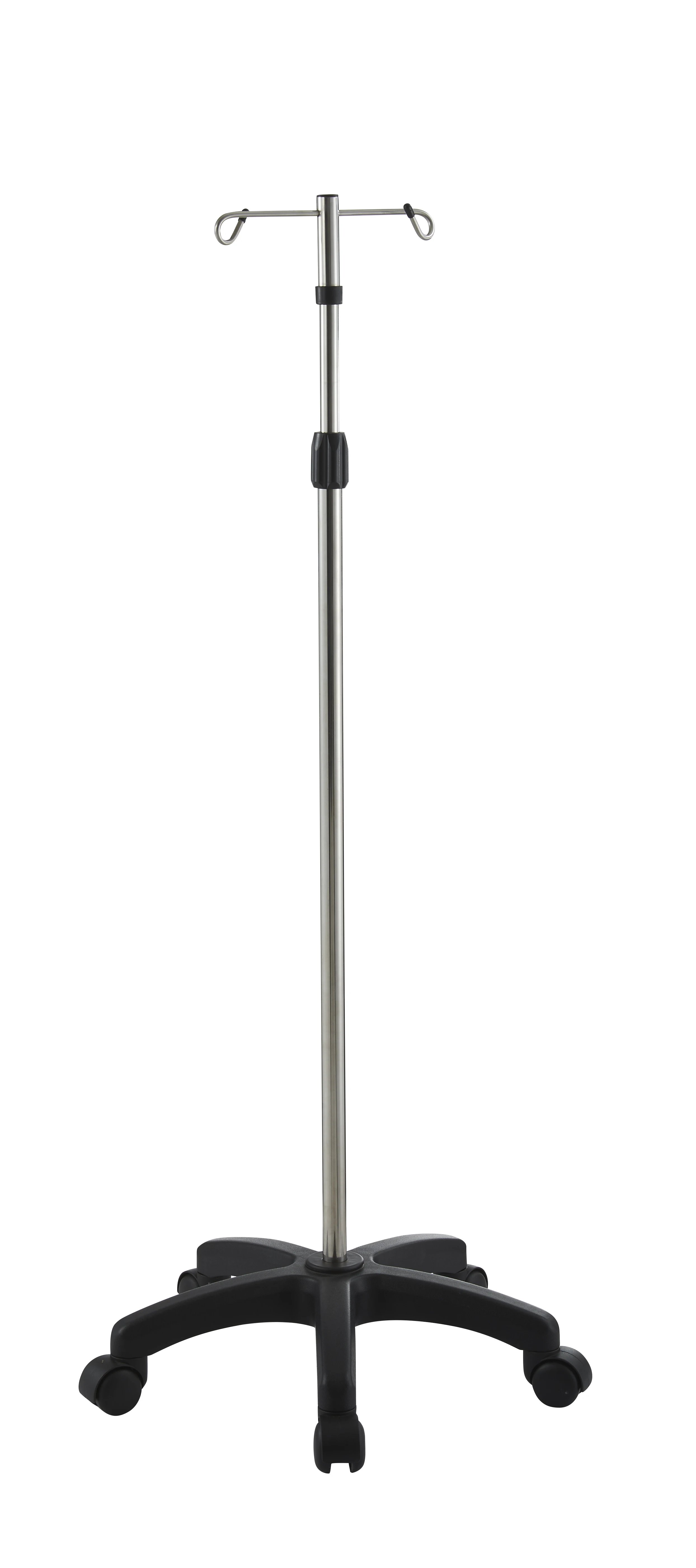 Promotion Price Hospital Furniture Moveable Metal Iv Infusion Set Infusion Iv Pole Medical Bed Drip Stand