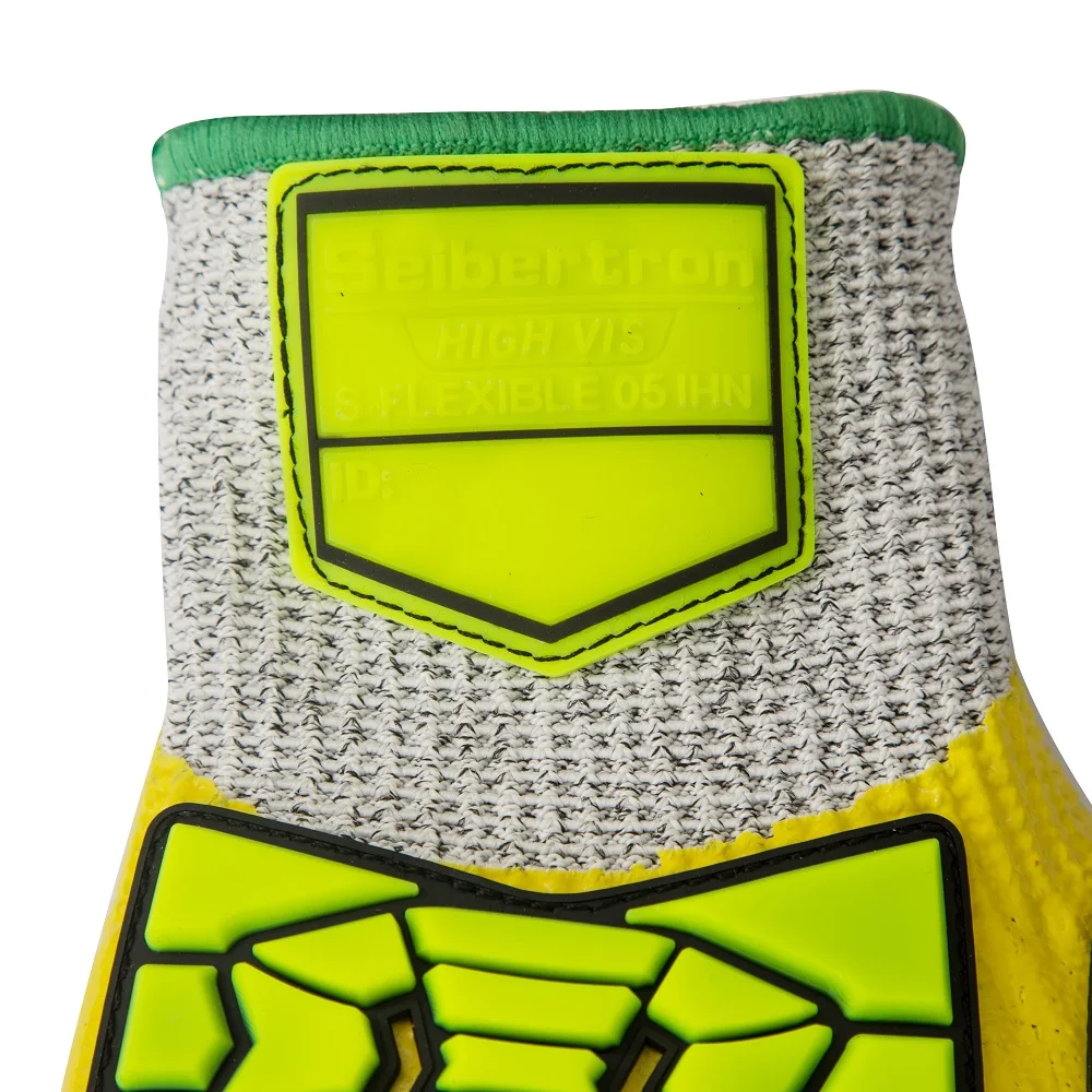 Seibertron S-Flexible 05 HPPE Hand Protection TPR Work Sandy Nitrile Cut Resistant Heavy Duty Impact Gloves