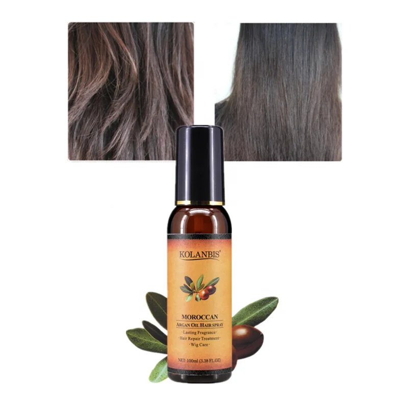
KOLANBIS Natural Morocco Argan Oil Nourishing Treatment For Slim Fall Hair Care 