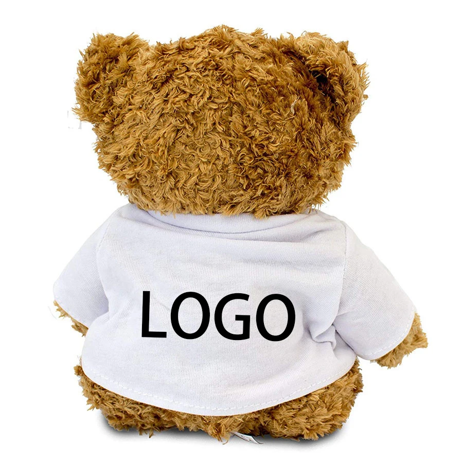 Игрушки Songshan аниме peluches plushie мягкие плюшевые животные на заказ сублимационные мини-плюшевый мишка логотип футболка одежда оптом подарок