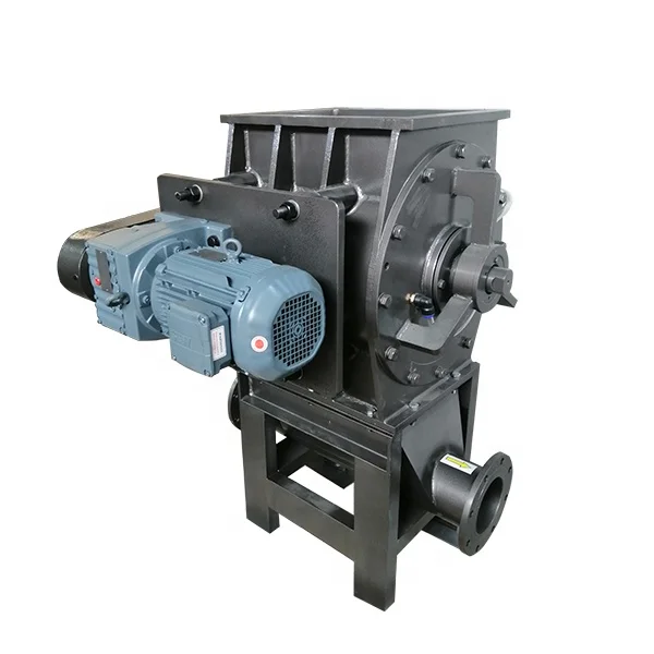 The Drop-thru rotary airlock valve for corn grinding mills