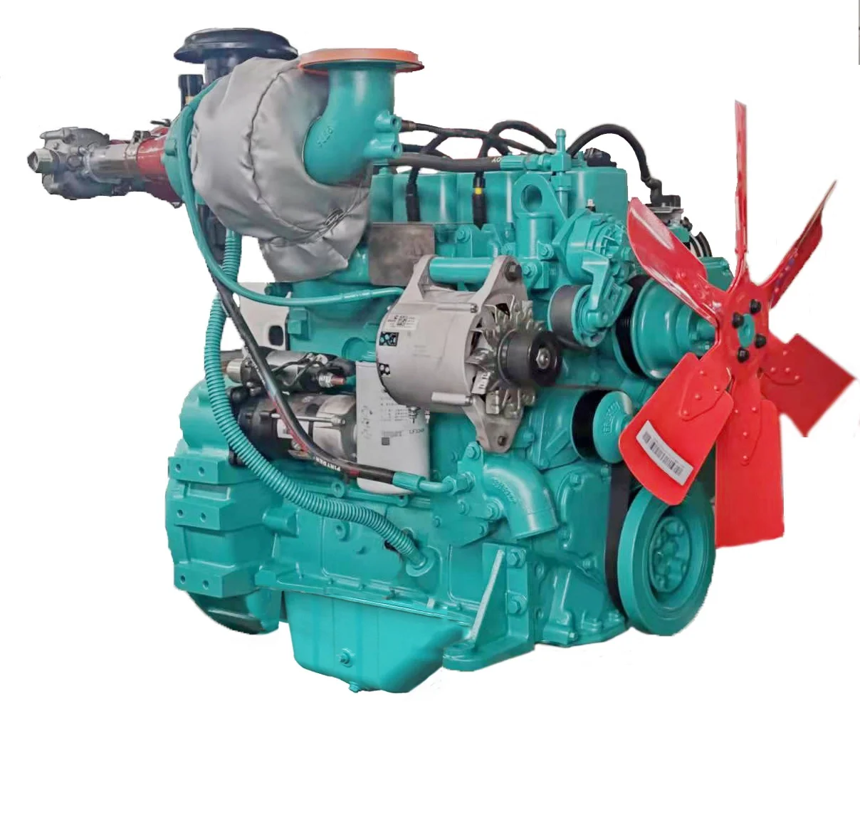 4 cylinders LYB3.9G-G45 natural gas LNG CNG methanie engine for generator & pump machinery engines Biogas engine for irrigation