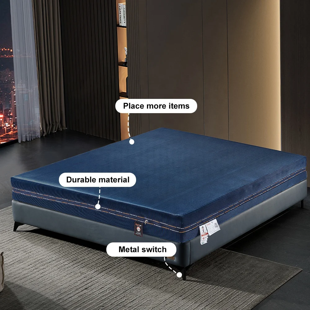 Custom Queen King Size 5/7 Star Luxury Hypo-Allergenic Latex Cooling Gel Memory Foam Bonnell Pocket Spring Hybrid Hotel Mattress