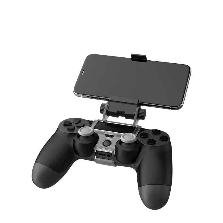 SYYTECH Game Controller Adjustable Stand Clip Mobile Phone Clamp Holder Clip for PS4 PlayStation 4 Pro Slim Game Accessories
