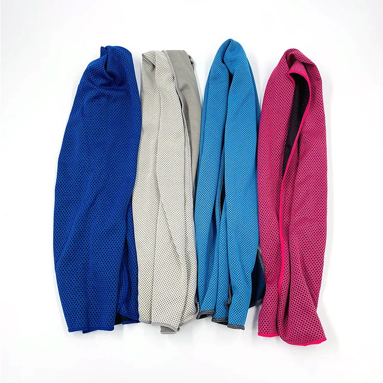 Gym Towels Customprint Microfiber Sport Cooling Custom Towel Adult Sports Items Rectangle Micro Sports Fiber Towel Solid Color