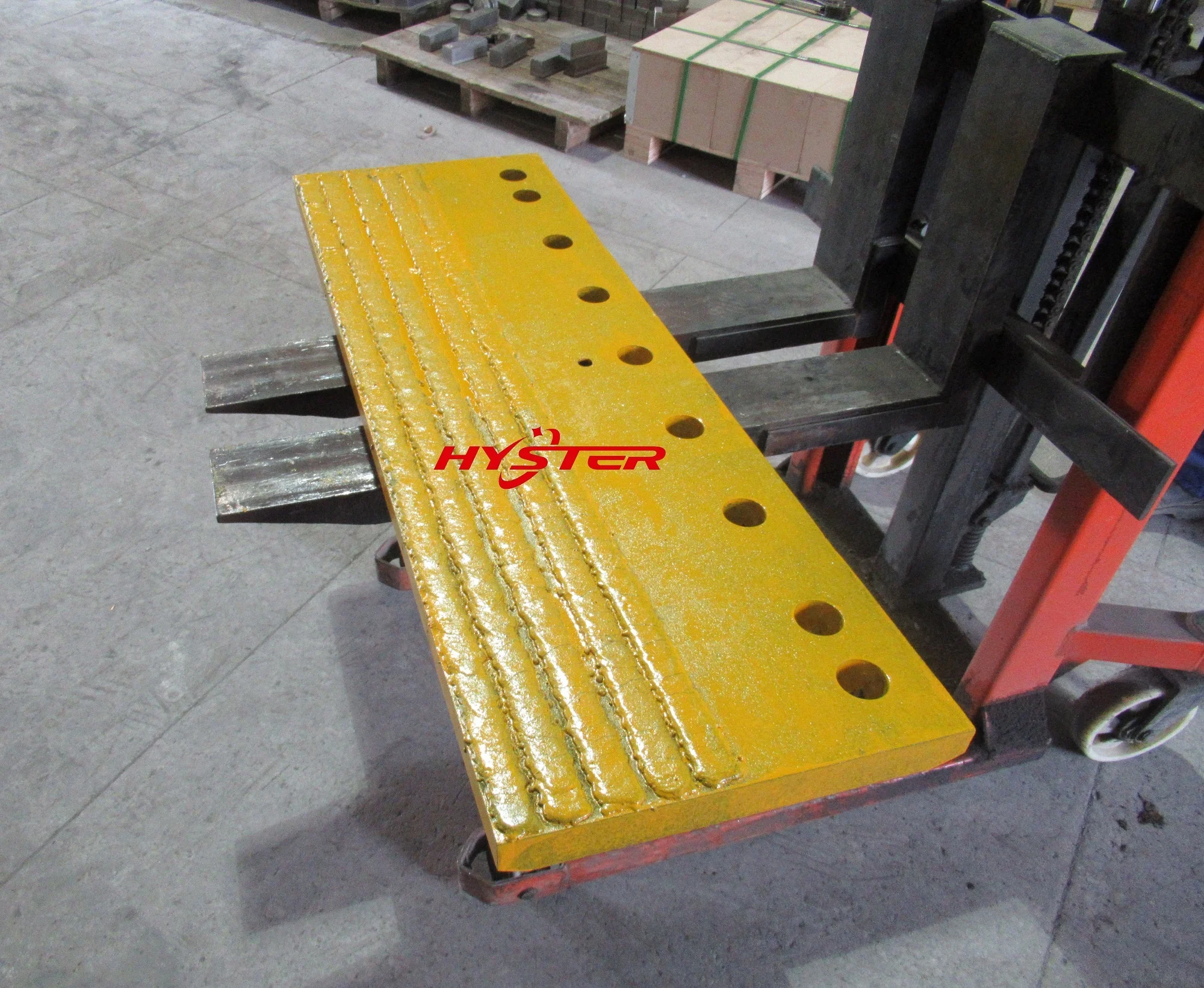 Patented 700BHN laminated cutting edges for heavy equipment/loader/Bucket