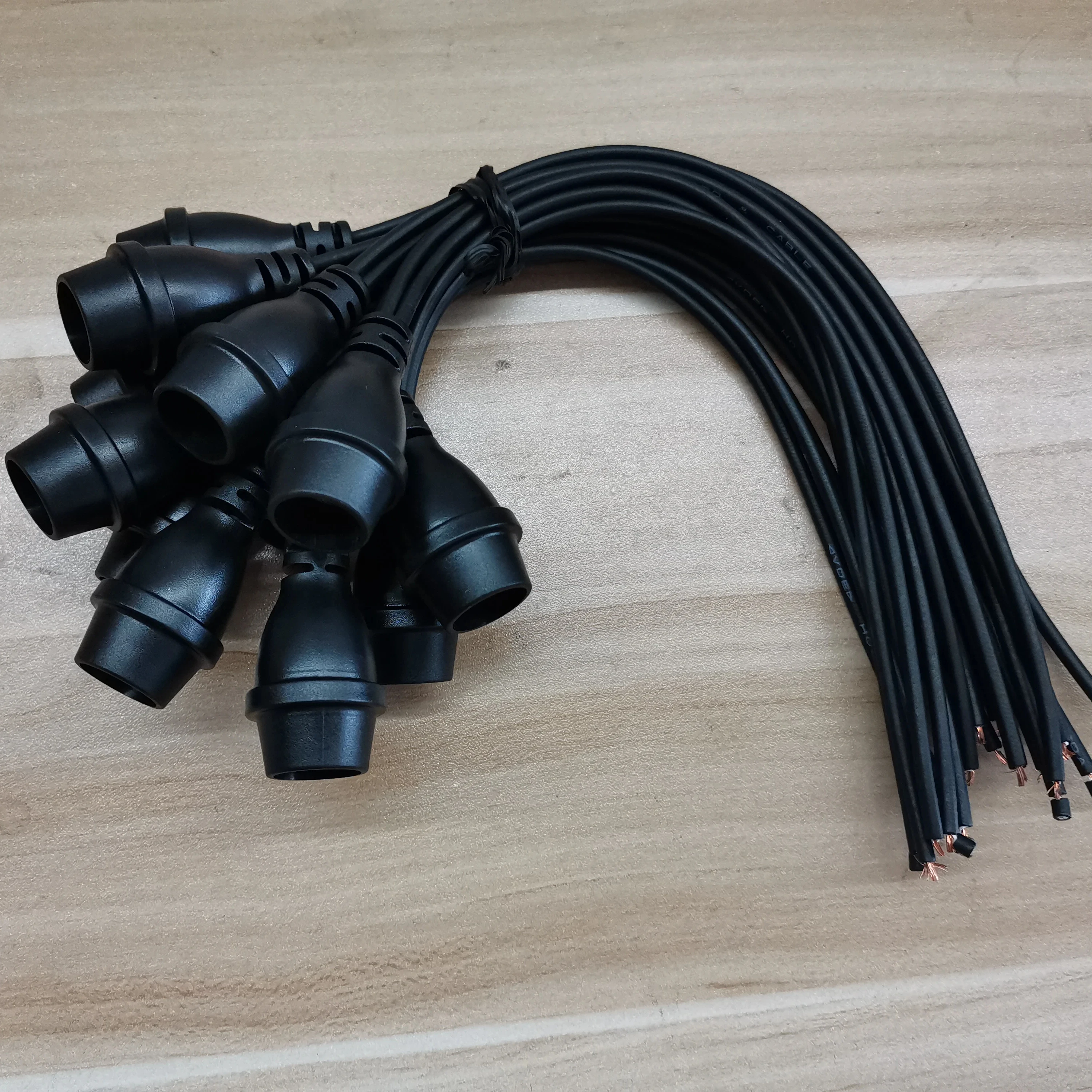 Outdoor PVC Christmas decoration lamp socket E14 Lampholder Wire