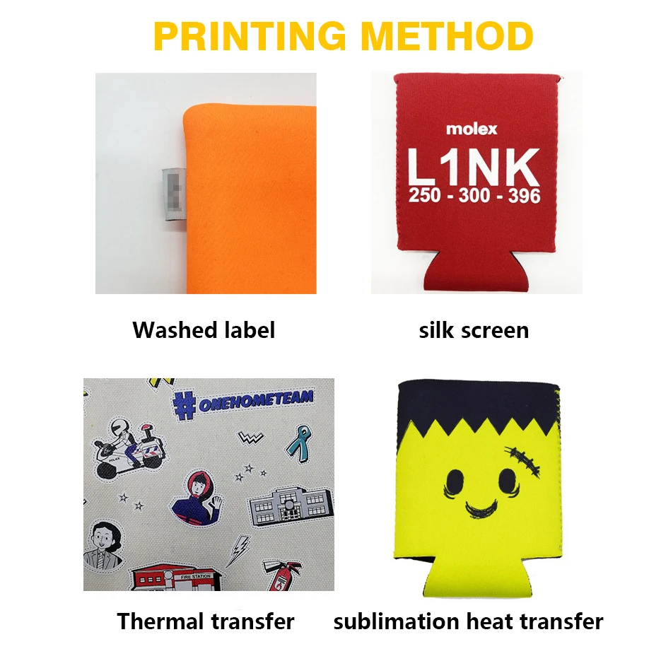 Термоизолированный Короткий держатель сублимационный пустой неопреновый колы пивная бутылка Coozies пиво изготовленный на заказ логотип банка кулер