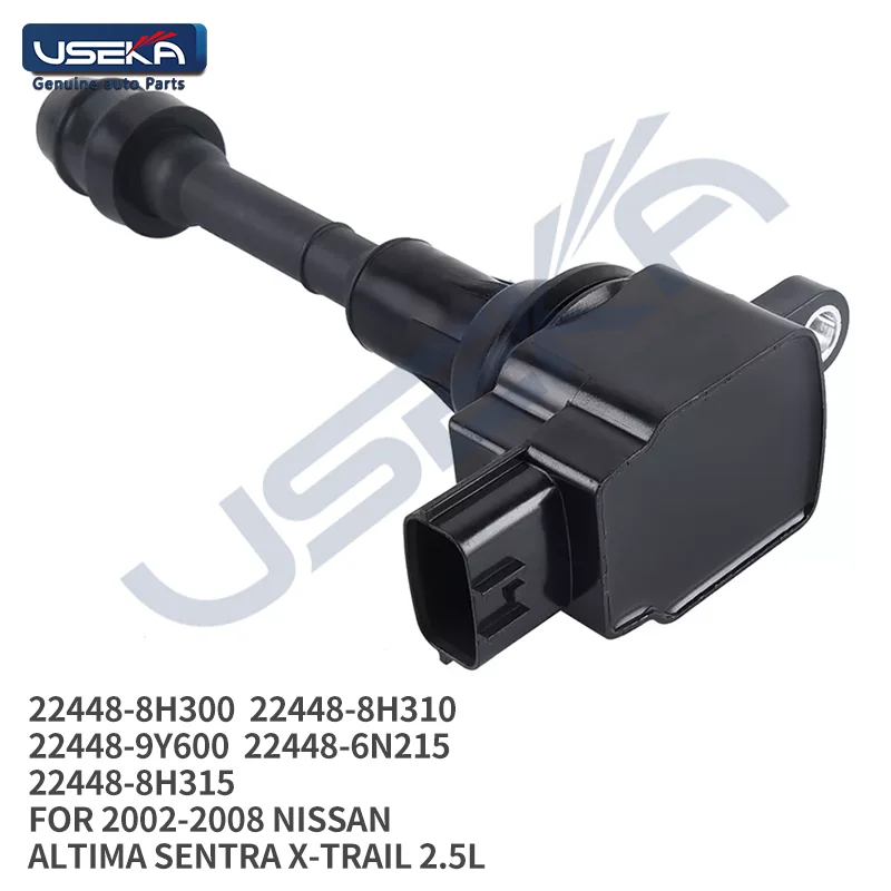 22448-8H300 22448-8H310 22448-9Y600 22448-6N215 22448-8H315 ignition coil pack for 2002-2008 Nissan Altima Sentra X-Trail 2.5L