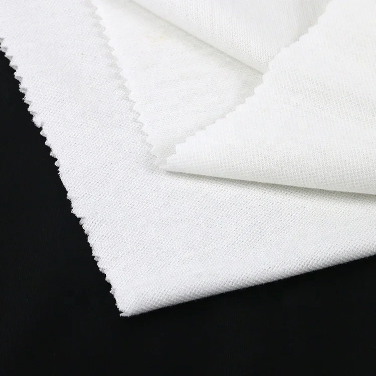 Polo t shirt cvc spandex cotton stretch pique fabric