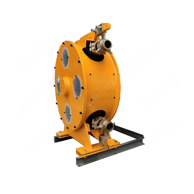 continuous cement foam conveying rubber hose pump specification industrial hose pump price