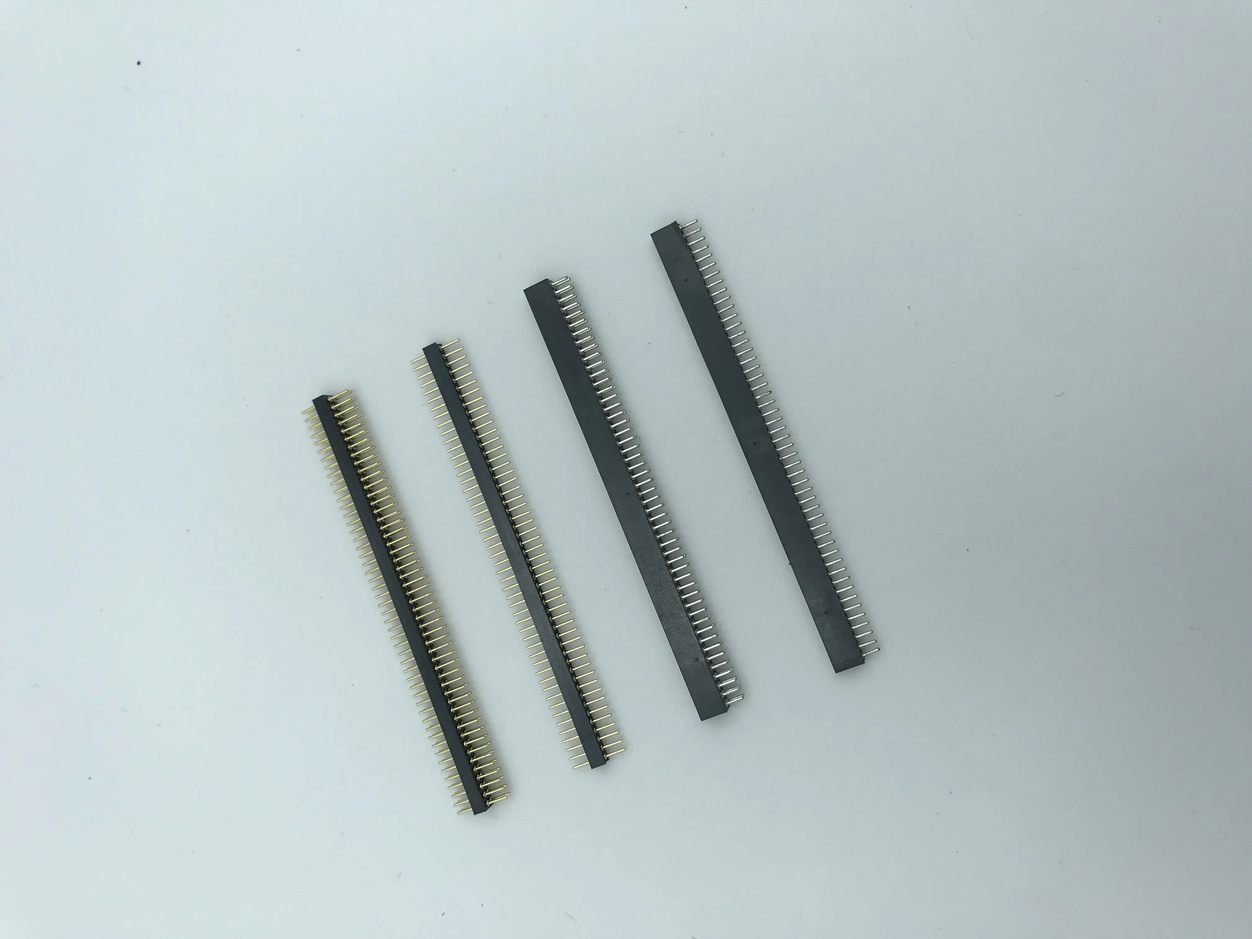 1.27mm pin length=6.4mm 1*40/2*40 sip ic socket connector S/T