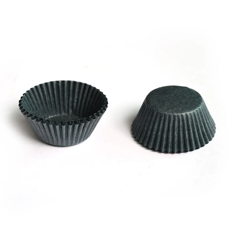 Black Paper cake cup cup cake