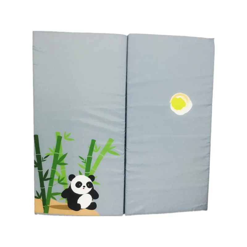 Pink Foldable Baby Foldable 3-Folding Mattress Travel Cot Mattress Baby Playpen Baby Camping Mattress