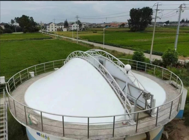 Sedimentation Tank Odor Collection Hood Biochemical Tank Treating Pond Cover Reaction Tank Treating Pond Cover