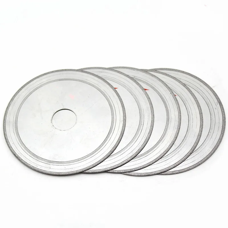 6Inch Thin Notched Diamond Saw Blade, Bevel Teeth Electroplated Cut Saw Blade For Jade Agate Lapidary Cutting