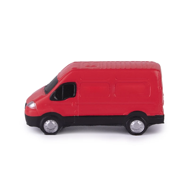 Van Car Shape Foam Balls Customized Foam Toy Ball PU Foam Stress Ball Toy
