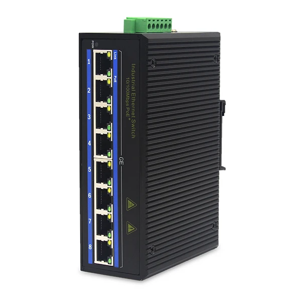 
Huawei 8 портов 10/100/1000 Мбит/с-Задний переключатель Ethernet-коммутатор с функцией POE 