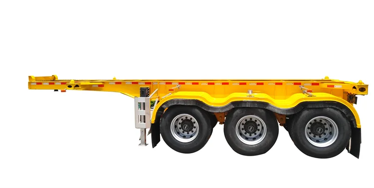 aluminum 40ft container trailer container trailer carrier transporter car trailer for container