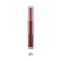 CNL-026 Matte Lip Gloss And Velvet Lap Glaze 2 In 1 Beauty Double Head Girl Lip Gloss Lip Oil