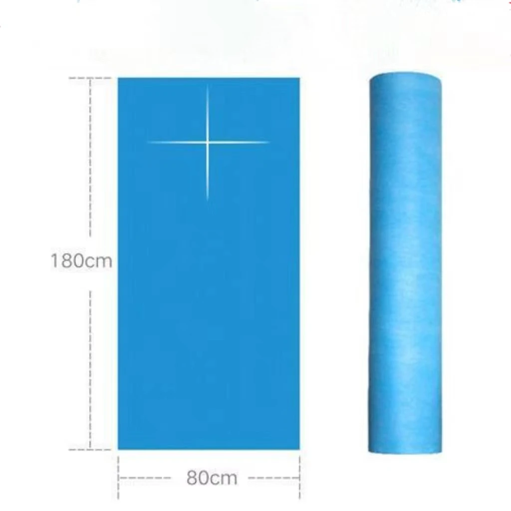 Hot Selling Hospital Medical Massage Paper Bed Sheet Non-woven Bed Cover Disposable Bed Sheet Roll
