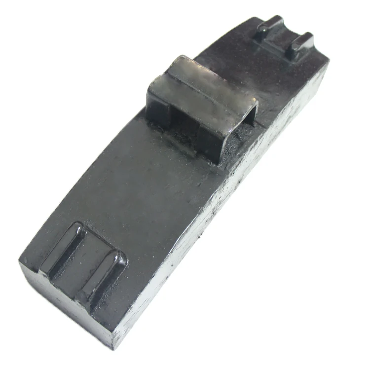 Train brake shoes suppliers brake pad for freight wagon
