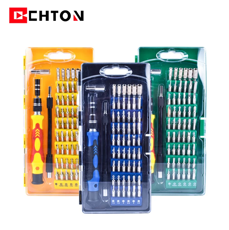 58 In 1 Precision Magnetic Screwdriver Set 54 Bit Driver Kit with Security Torx for Laptops Phones Glasses Repair Tools