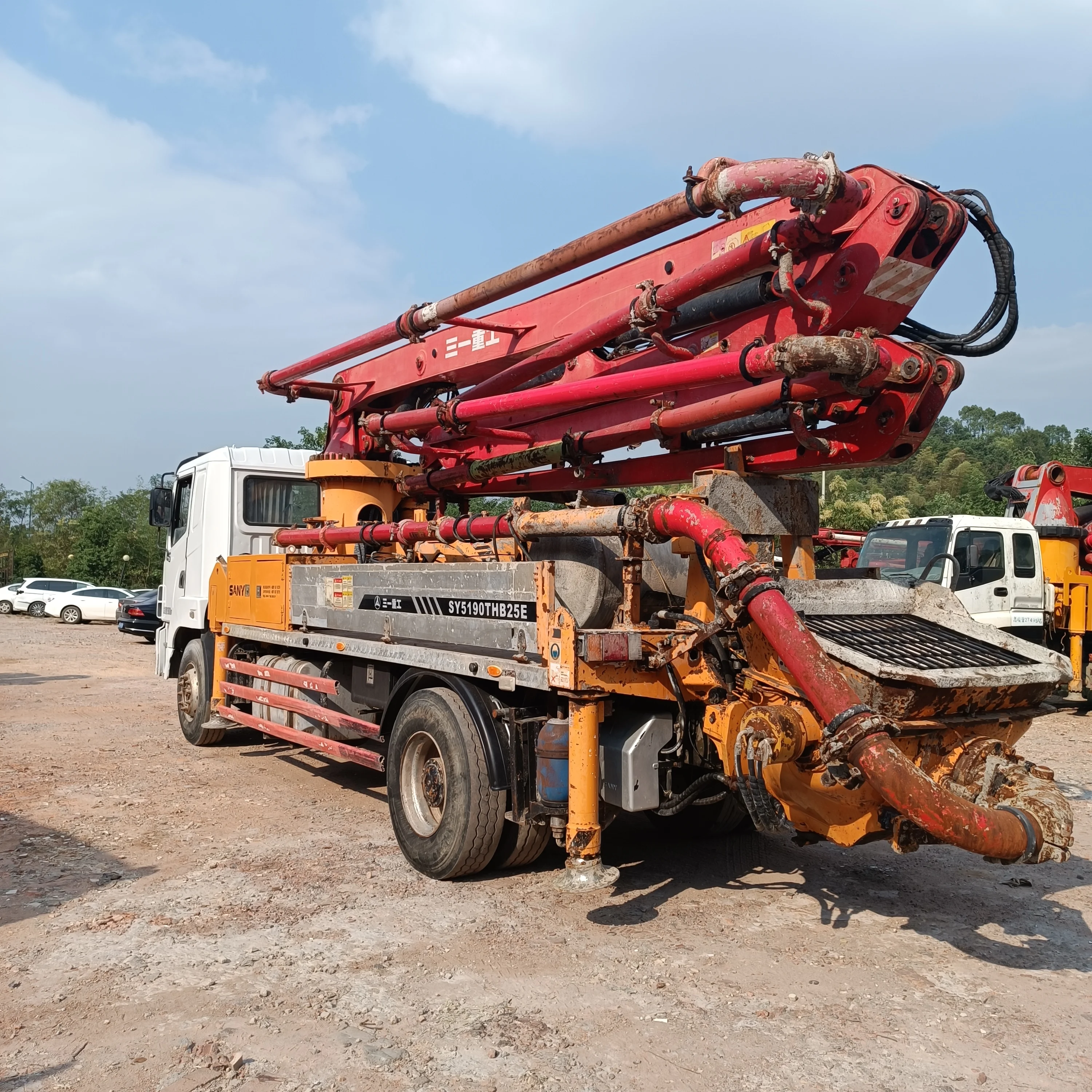High Quality Custom Trade-In Options Available Customers Looking Upgrade Equipment Efficiently Used Concrete Pump Truck