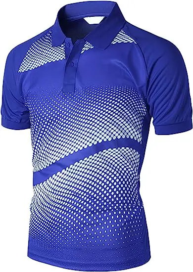 Wholesale Custom Your Own Design 100% Polyester Golf Polo T Shirts for Men