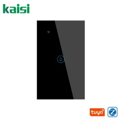 ksmt Smart Boiler Switch Water Heater Switches Voice Remote Control US Standard Touch Panel