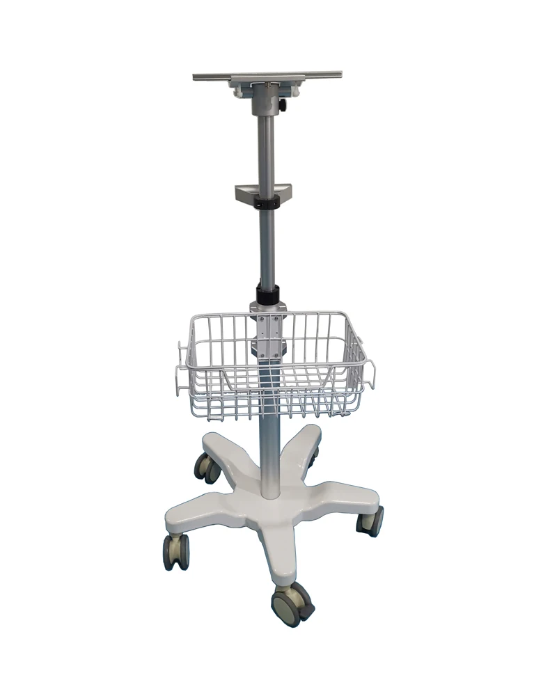 Design Ventilator Trolley for Emergency Medical Equipment Custom 2020 New Hospital Trolley Hospital Furniture 30% Prepaid +-1mm