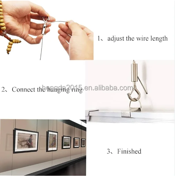 High quality hot sale cable suspending kits lighting cable suspension system with loop