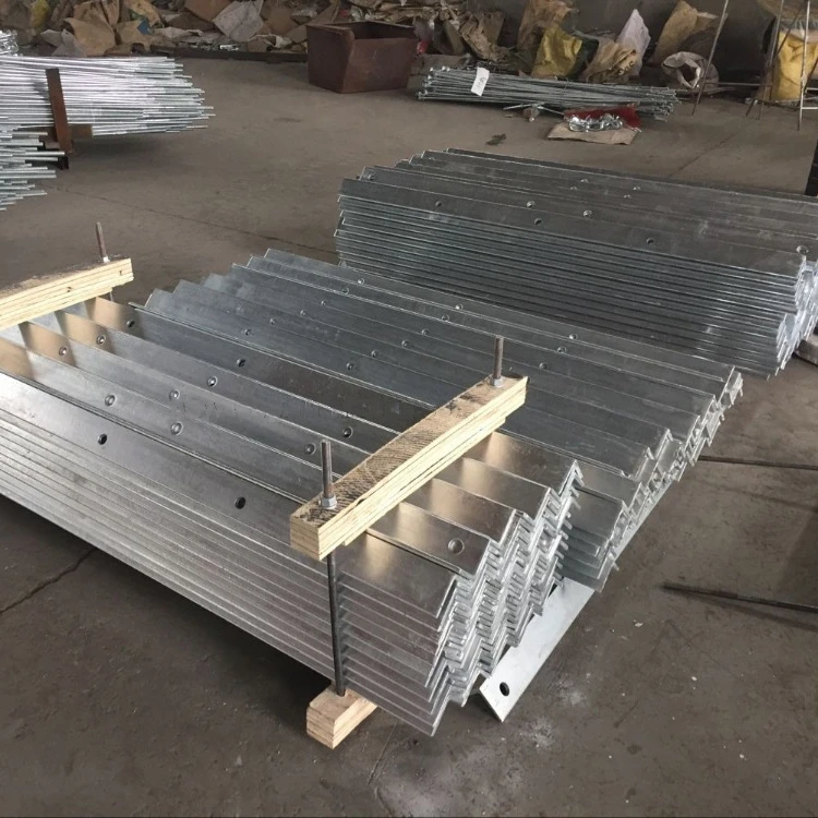 factory price Q235 Q345B Slotted Angel Iron / Hot Rolled Steel MS Angles Size for