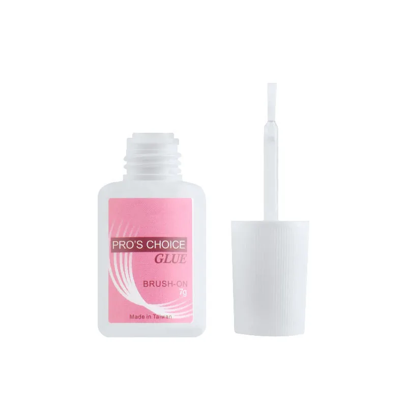 Hot sale nail glue with brush head 7g nail paste drill glue easy to use