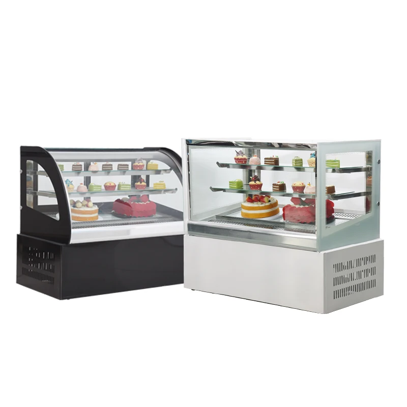 Prometheus Mini Cake Table Top Cooler Food Display Showcase  air-cooled arc Bakery Showcase Refrigeration Equipment