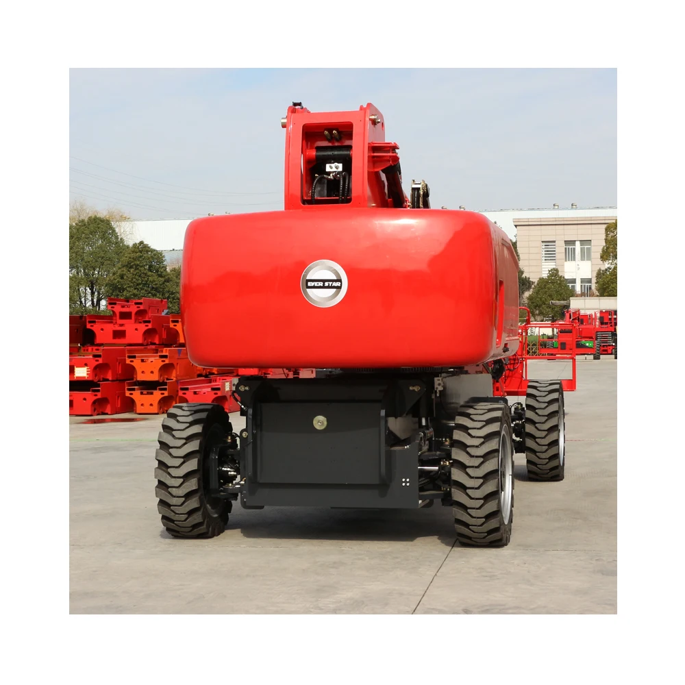 Portable Lifter Telescoping 12m-24m Aerial Trailer Towable Manlift Tow Behind Small Boom Man Lift