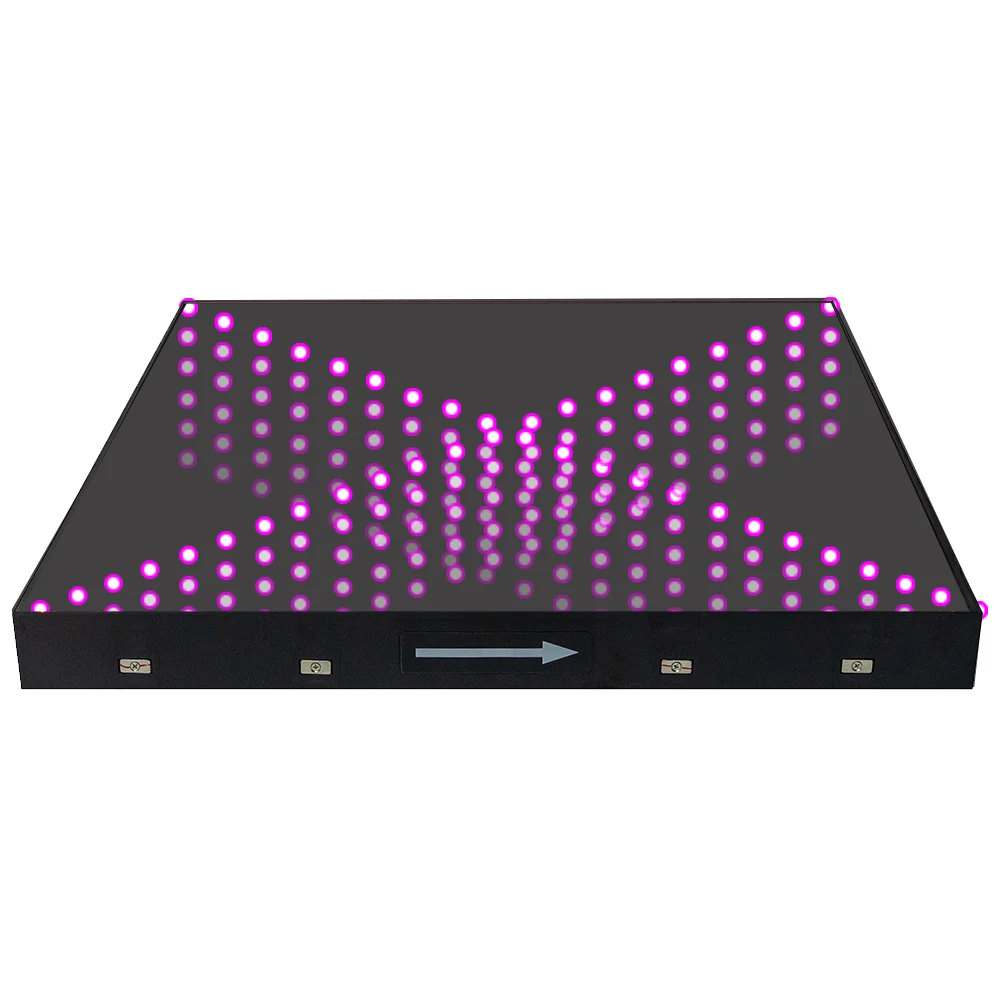 Movable Exhibition wedding dance floor led Infinity 3D Cross X 3d infinity mirror video light led dance floor luc for Event